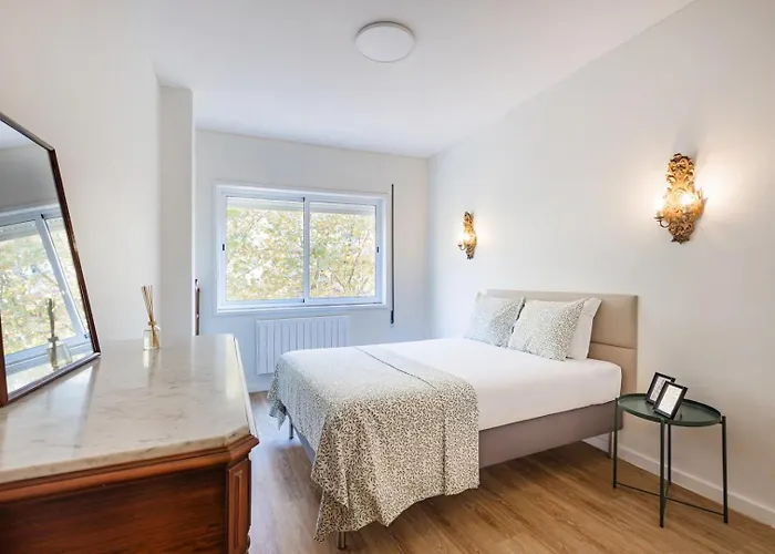 Apartament Charming 3br W/ Office & Garage By Foz Beaches